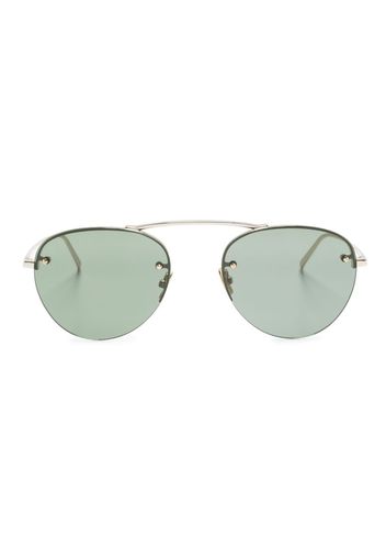 Saint Laurent Eyewear SL 575 round-frame sunglasses - Oro