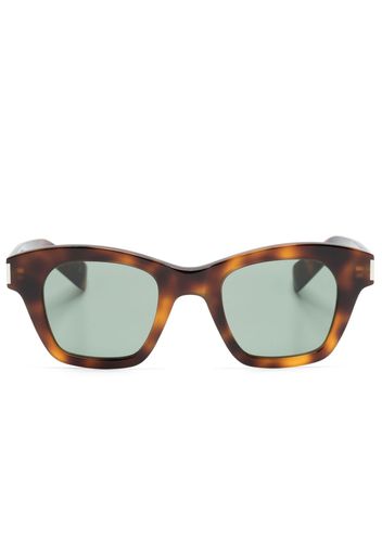 Saint Laurent Eyewear SL 592 square-frame sunglasses - Marrone