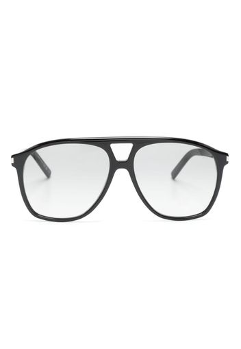 Saint Laurent Eyewear oversized pilot-frame sunglasses - Nero