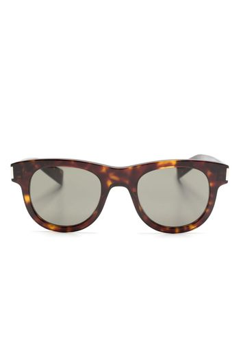 Saint Laurent Eyewear SL 571 round-frame sunglasses - Marrone