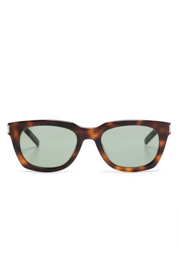 Saint Laurent Eyewear Occhiali da sole SL 582 squadrati - Marrone