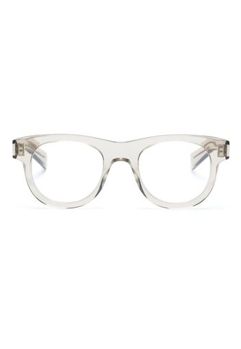 Saint Laurent Eyewear transparent round-frame glasses - Toni neutri