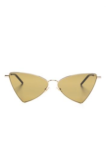 Saint Laurent Eyewear Jerry logo-embossed sunglasses - Oro