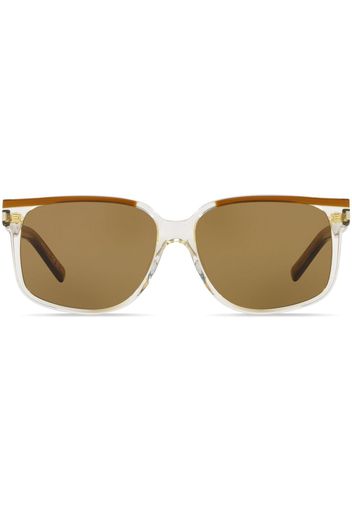 Saint Laurent Eyewear 599 square-frame sunglasses - Marrone