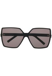 Saint Laurent Eyewear Occhiali da sole oversize - Nero