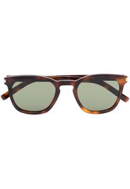 Saint Laurent Eyewear SL SQR SUNGLASSES BROWN - Marrone