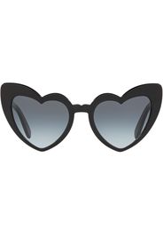 Saint Laurent Eyewear Occhiali da sole cat-eye - Nero