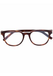 Saint Laurent Eyewear Occhiali ovali SL523 - Marrone