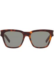 Saint Laurent Eyewear Occhiali da sole SL 560 squadrati tartarugati - Marrone