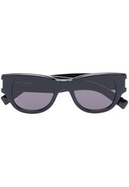 Saint Laurent Eyewear naked wire core cat-eye sunglasses - Nero