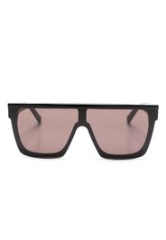 Saint Laurent Eyewear rectangular-frame sunglasses - Nero