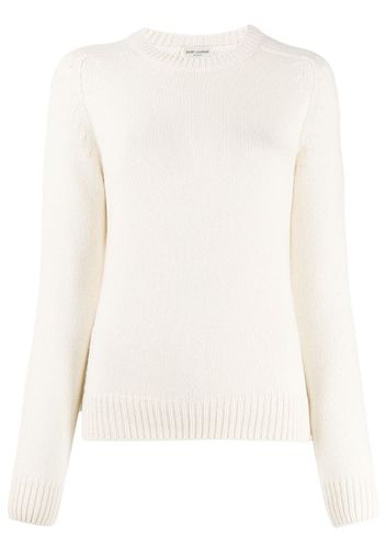 relaxed ribbed detail jumper