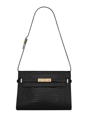 Saint Laurent Borsa a spalla Manhattan - Nero