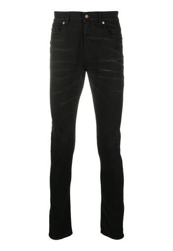 five-pocket skinny jeans