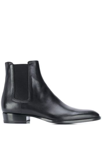 leather Chelsea boots