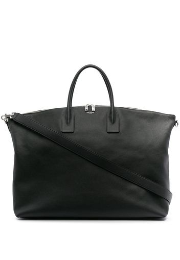 Saint Laurent Borsa tote con stampa - Nero