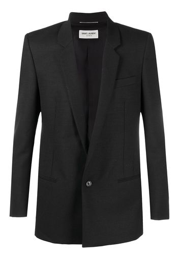 Saint Laurent Blazer monopetto sartoriale - Nero