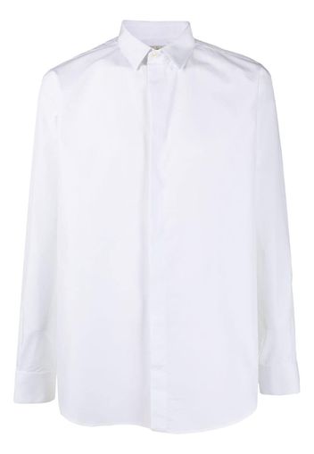 poplin long-sleeve shirt