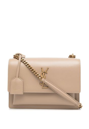 Saint Laurent medium Sunset shoulder bag - Toni neutri