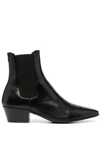 Saint Laurent Stivali Chelsea Vassili - Nero