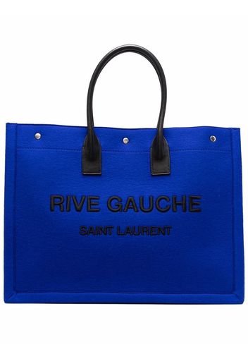 Saint Laurent Borsa tote Rive Gauche - Blu