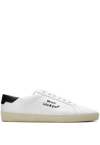 Saint Laurent Signa low-top sneakers - Bianco