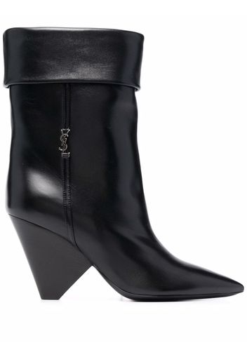 Saint Laurent Miki 85mm ankle boots - Nero