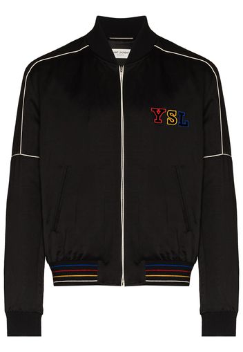 Saint Laurent SLP PATCH YSL TEDDY JKT BMBR BLK - Nero