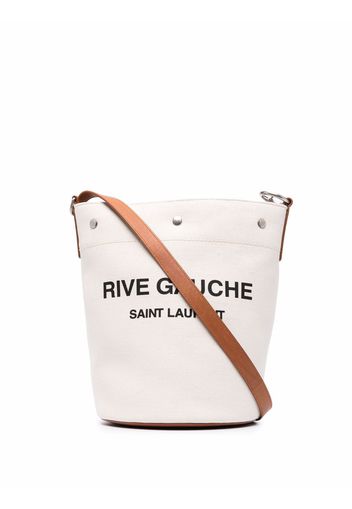 Saint Laurent Borsa shopper Rive Gauche - Toni neutri