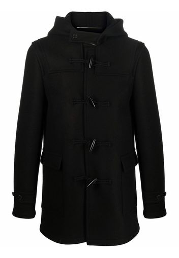 Saint Laurent hooded duffle coat - Nero