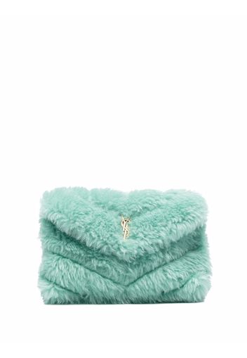 Saint Laurent Clutch Puffer - Verde