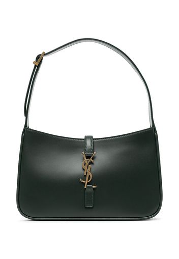 Saint Laurent Borsa a spalla con logo - Verde