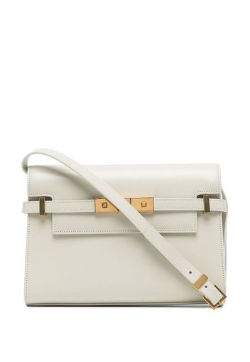 Saint Laurent small Manhattan shoulder bag - Bianco