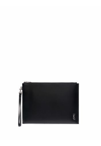 Saint Laurent Custodia per iPad con applicazione - Nero