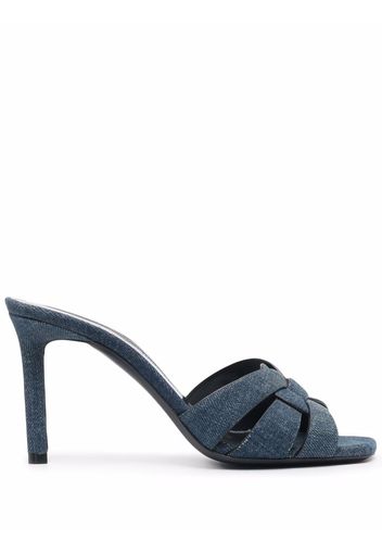 Saint Laurent Mules Tribute - Blu