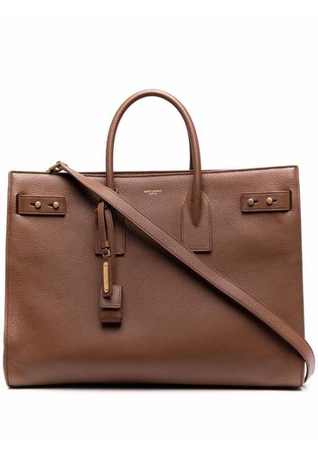 Saint Laurent Borsa tote Sac Du Jour - Marrone