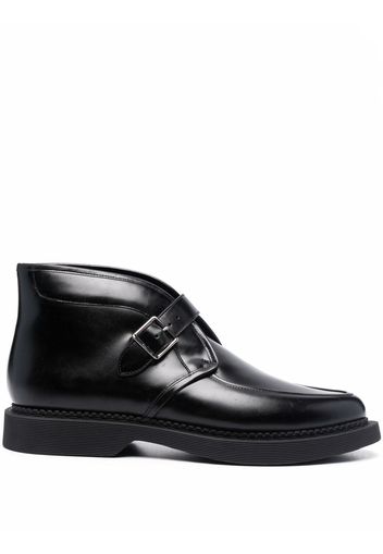 Saint Laurent leather creeper boots - Nero