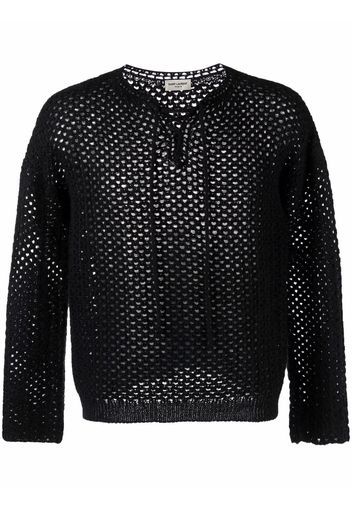 Saint Laurent Top - Nero