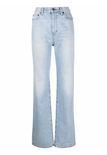 Saint Laurent straight-leg jeans - Blu