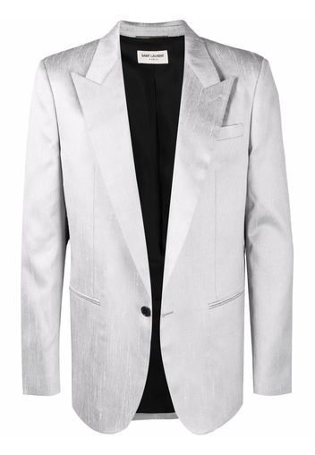 Saint Laurent Blazer monopetto - Grigio