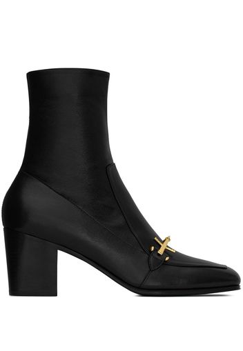 Saint Laurent Stivaletti Beau 75 - Nero