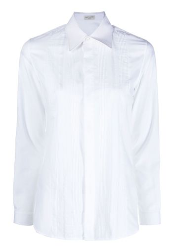Saint Laurent Camicia a maniche lunghe - Bianco