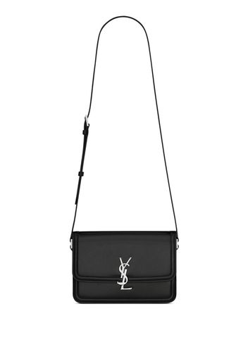 Saint Laurent Borsa messenger con logo - Nero