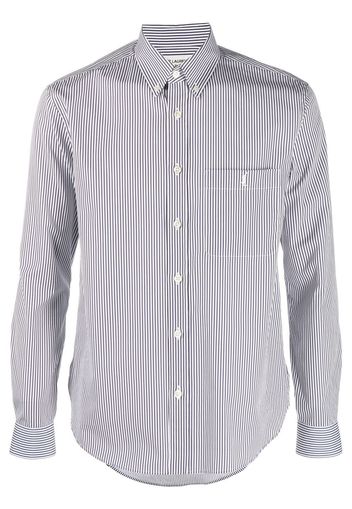 SAINT LAURENT Camicia a righe - Blu