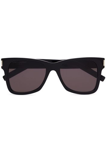 Saint Laurent Occhiali da sole rettangolari SL 556 - Nero