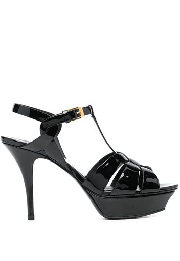 Saint Laurent Tribute 115mm sandals - Nero