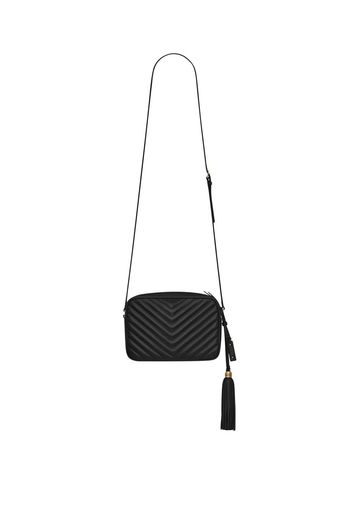 Saint Laurent Borsa messenger Lou trapuntata - Nero