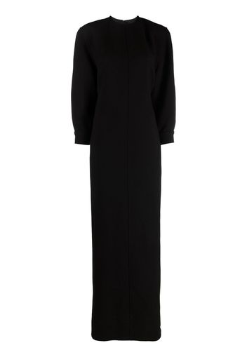 Saint Laurent open-back maxi dress - Nero