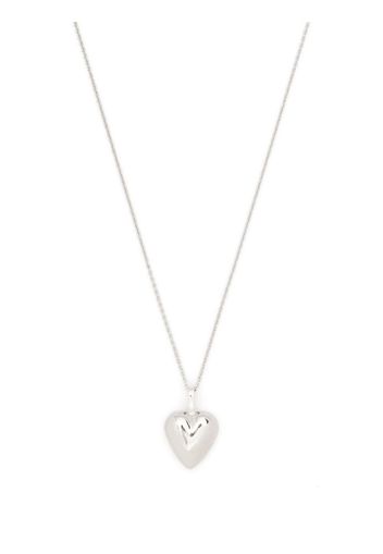 Saint Laurent heat-charm necklace - Argento