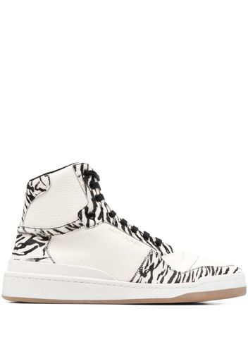 Saint Laurent Sneakers con stampa - Bianco